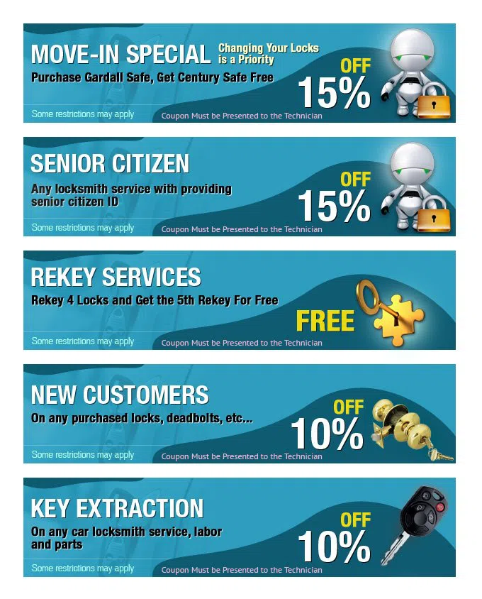 Metro Master Locksmith Sun Valley, CA 818-491-5036 - coupons8-set-five